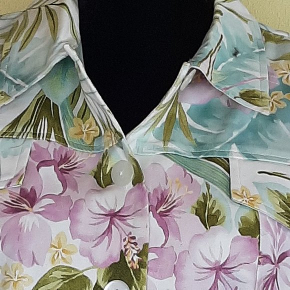 NWOT!! Alfred Dunner Tropical Lightweight Denim Jacket - Picture 2 of 13